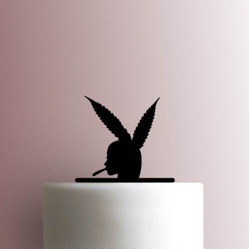 Playboy Leaf Bunny 225-B064 Cake Topper