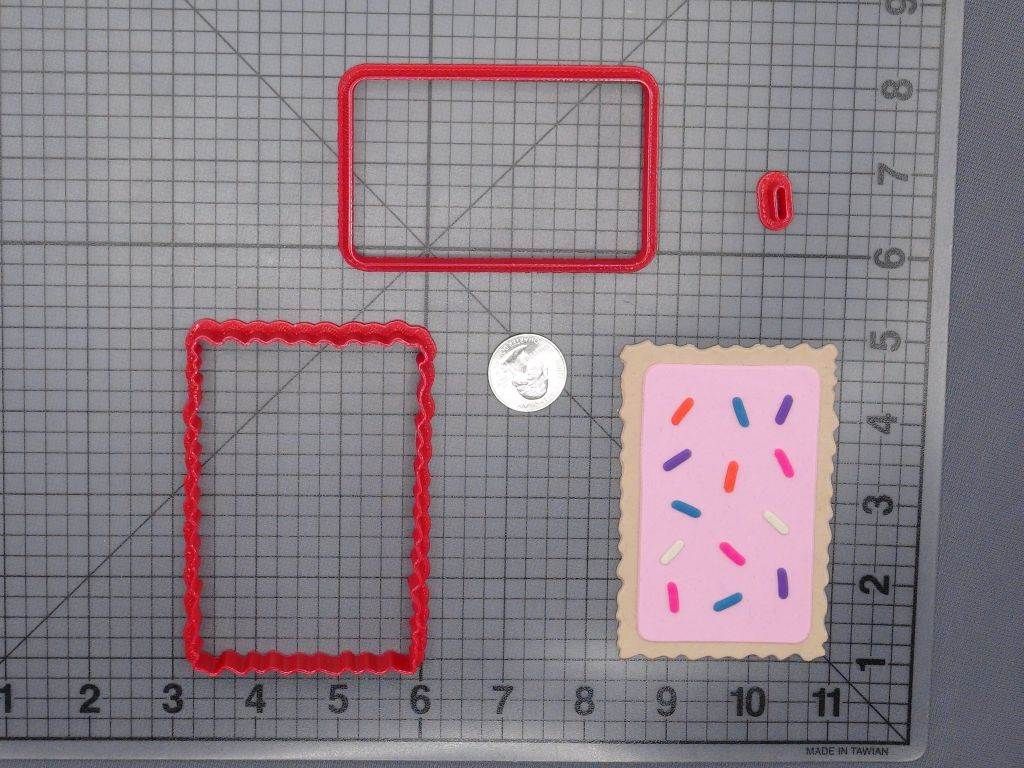 Pop Tarts - Pop Tart with Sprinkles 266-H113 Cookie Cutter Set