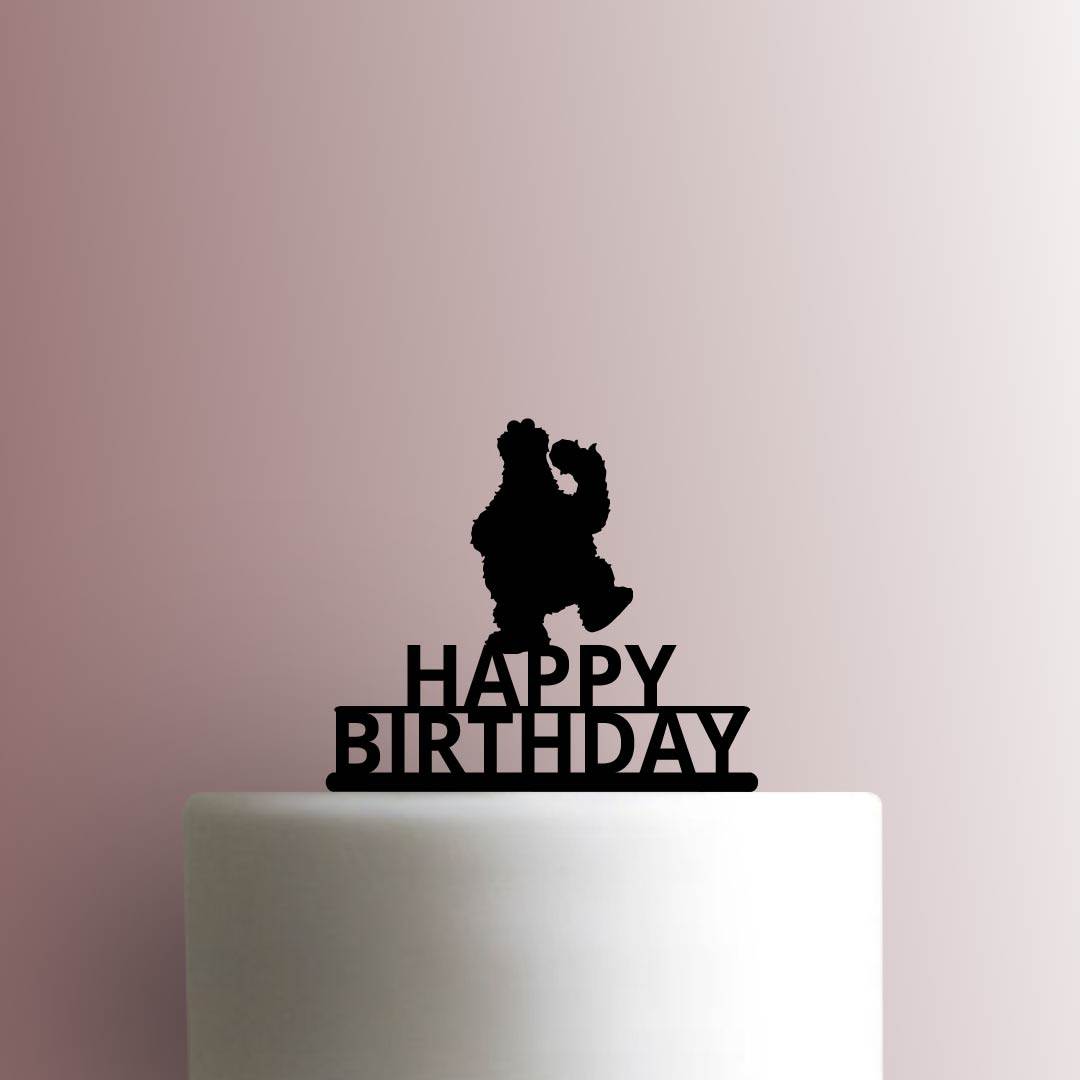 Sesame Street - Cookie Monster Happy Birthday 225-B100 Cake Topper