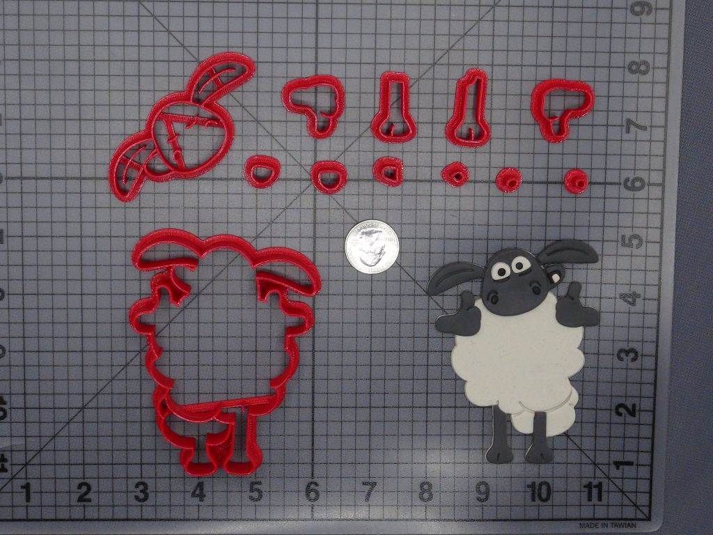 Shaun the Sheep - Timmy Body 266-H156 Cookie Cutter Set