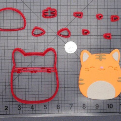 Squishmallow - Nathan Tabby Cat 266-G933 Cookie Cutter Set