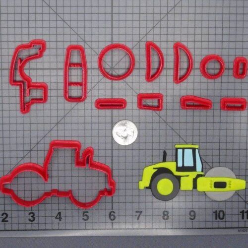 Steamroller Truck 266-G206 Cookie Cutter Set