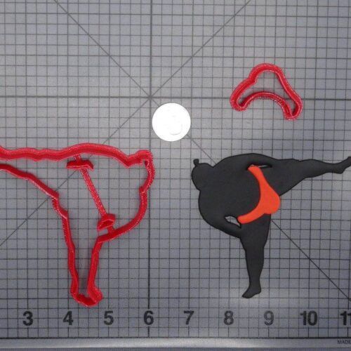 Sumo Wrestler 266-G907 Cookie Cutter Set