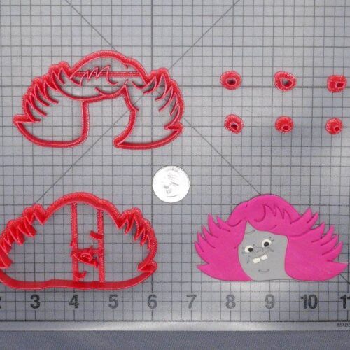 Trolls - Bridget Head 266-G228 Cookie Cutter Set