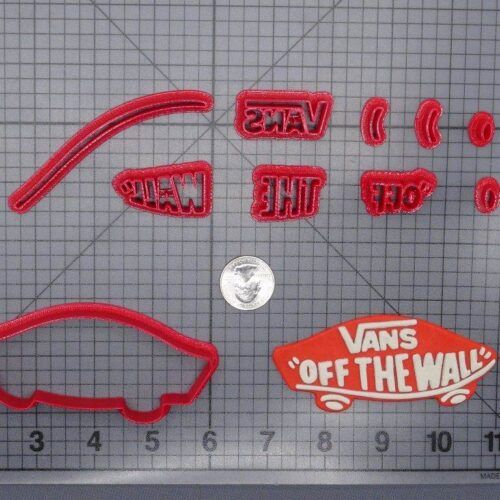 Vans Logo 266-H112 Cookie Cutter Set