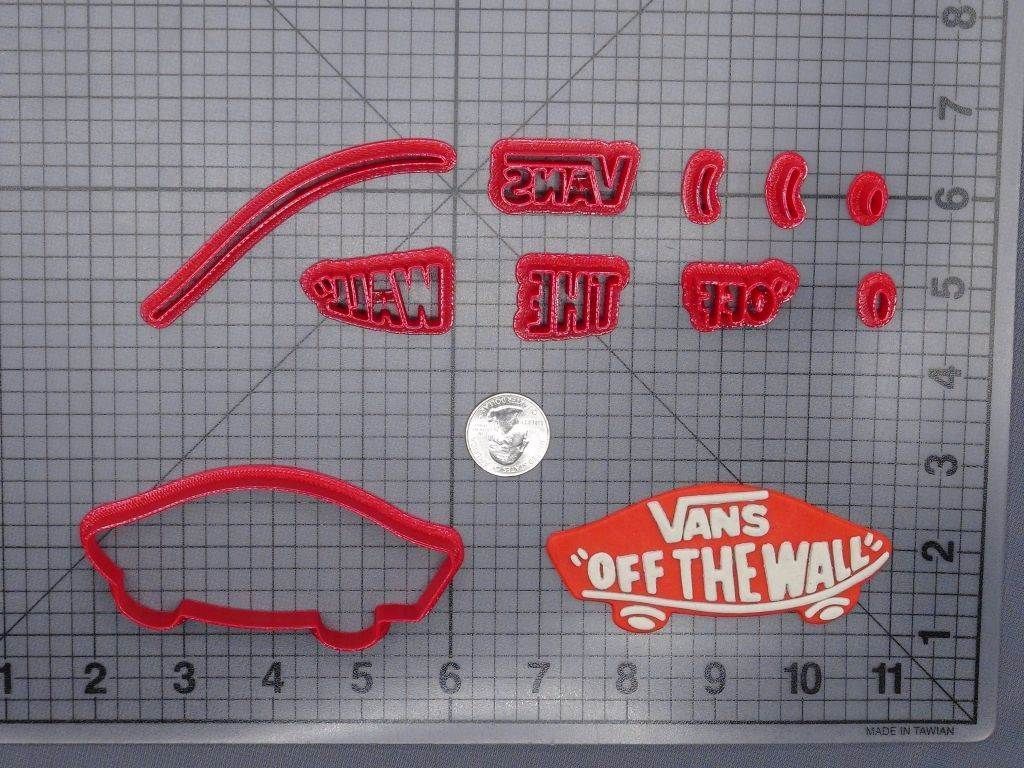 Vans Logo 266-H112 Cookie Cutter Set