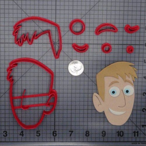 Wild Kratts - Martin Head 266-H291 Cookie Cutter Set
