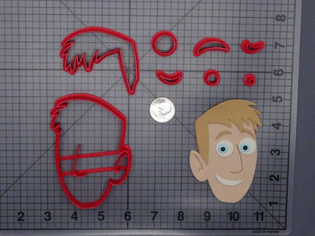 Wild Kratts - Martin Head 266-H291 Cookie Cutter Set