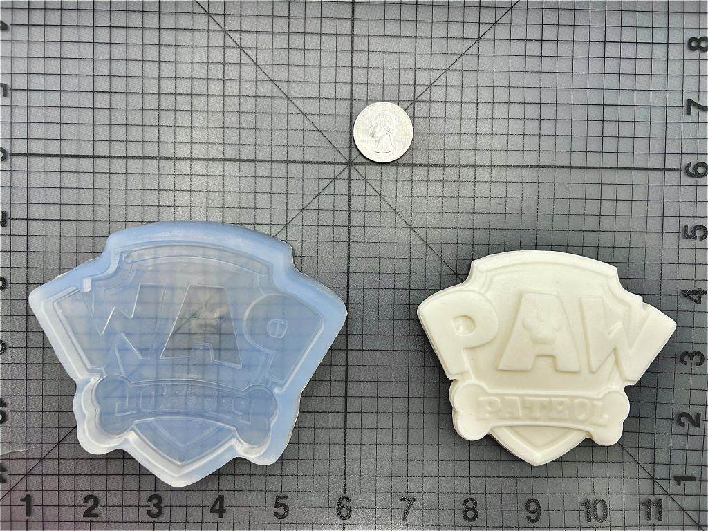 Paw Patrol Logo 745-091 Silicone Mold