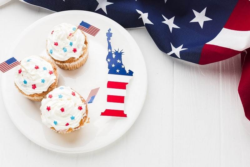 4th of July cookies