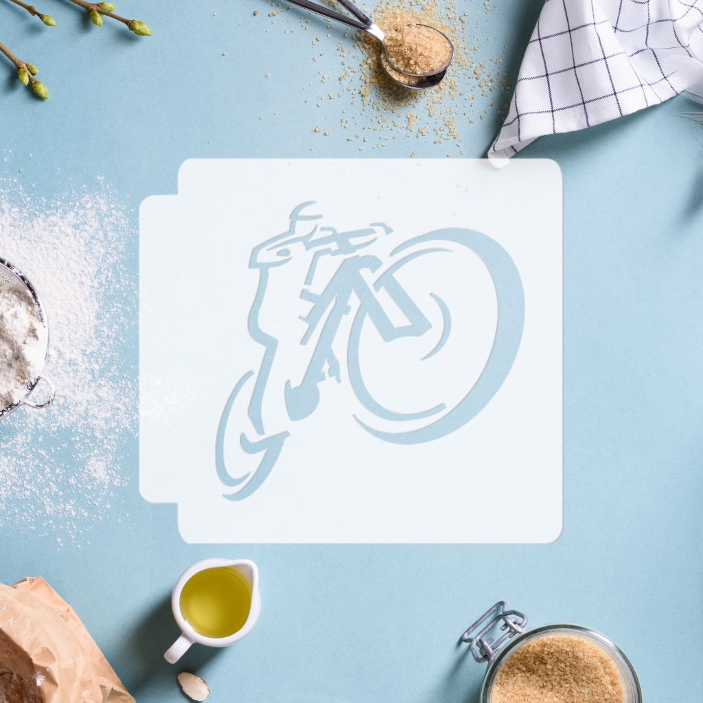 Bike Riding 783-G785 Stencil