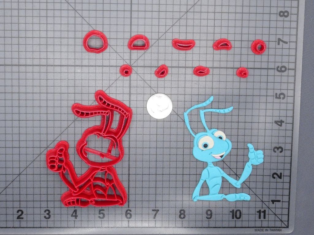 A Bugs Life - Flik 266-G985 Cookie Cutter Set