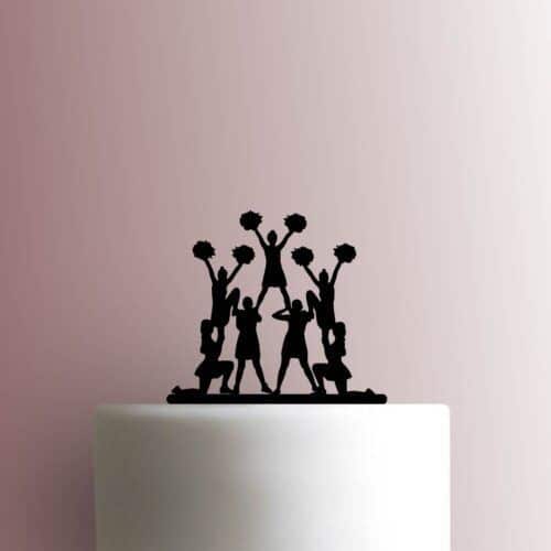 Cheerleader Pyramid 225-B172 Cake Topper