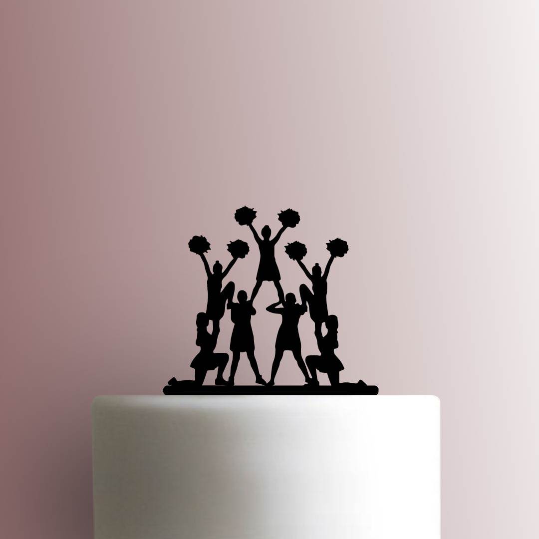 Cheerleader Pyramid 225-B172 Cake Topper
