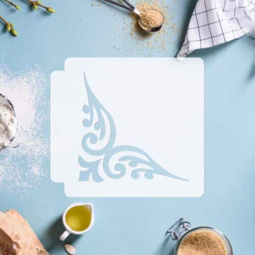 Damask Corner 783-G842 Stencil