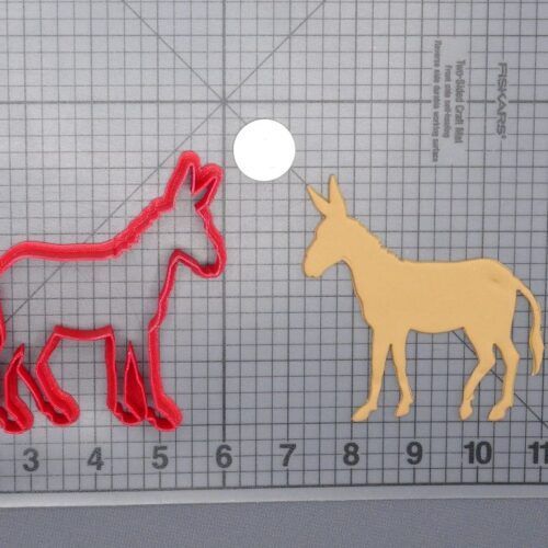 Donkey Body 266-H285 Cookie Cutter Silhouette