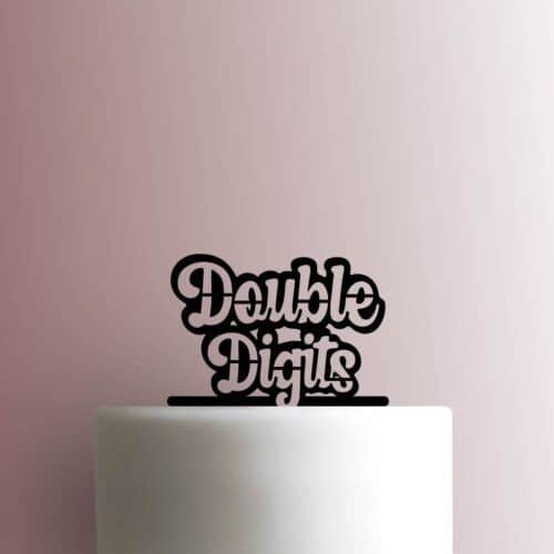 Double Digits 225-B164 Cake Topper