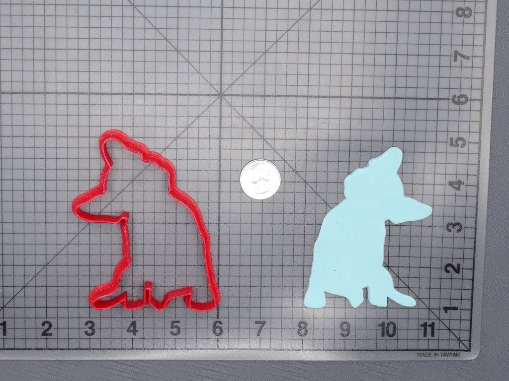 French Bulldog 266-H001 Cookie Cutter Silhouette