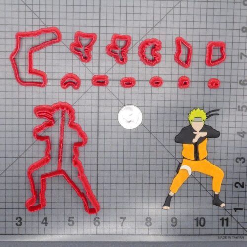 Naruto Shippuden Body 266-G991 Cookie Cutter Set