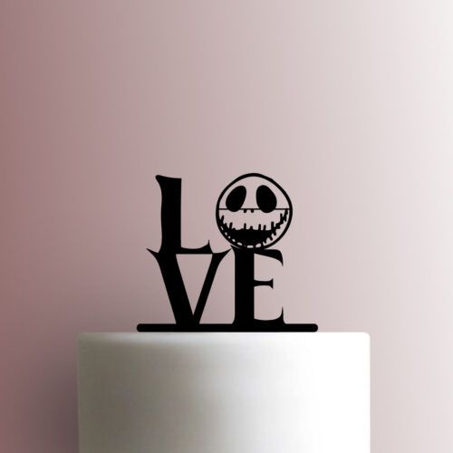 Nightmare Before Christmas Love 225-B191 Cake Topper