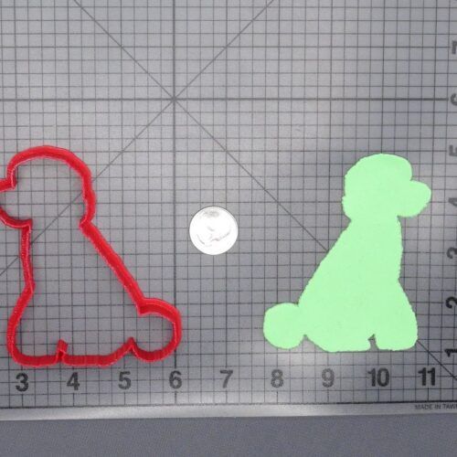 Poodle Dog Body 266-H103 Cookie Cutter Silhouette