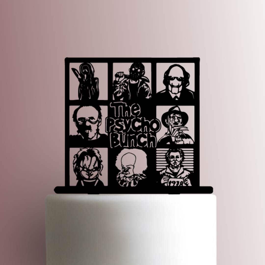 The Psycho Bunch 225-B032 Cake Topper