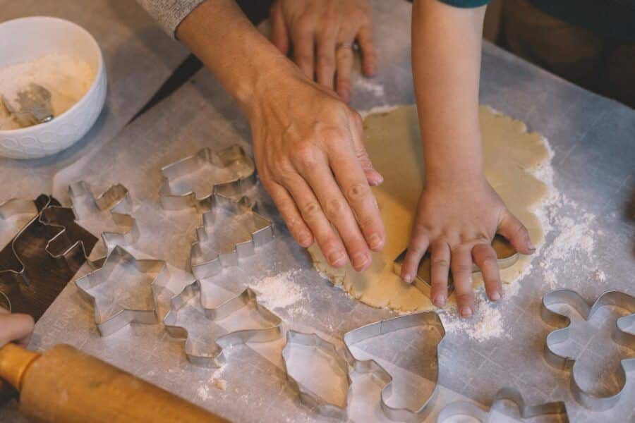 using cookie cutters