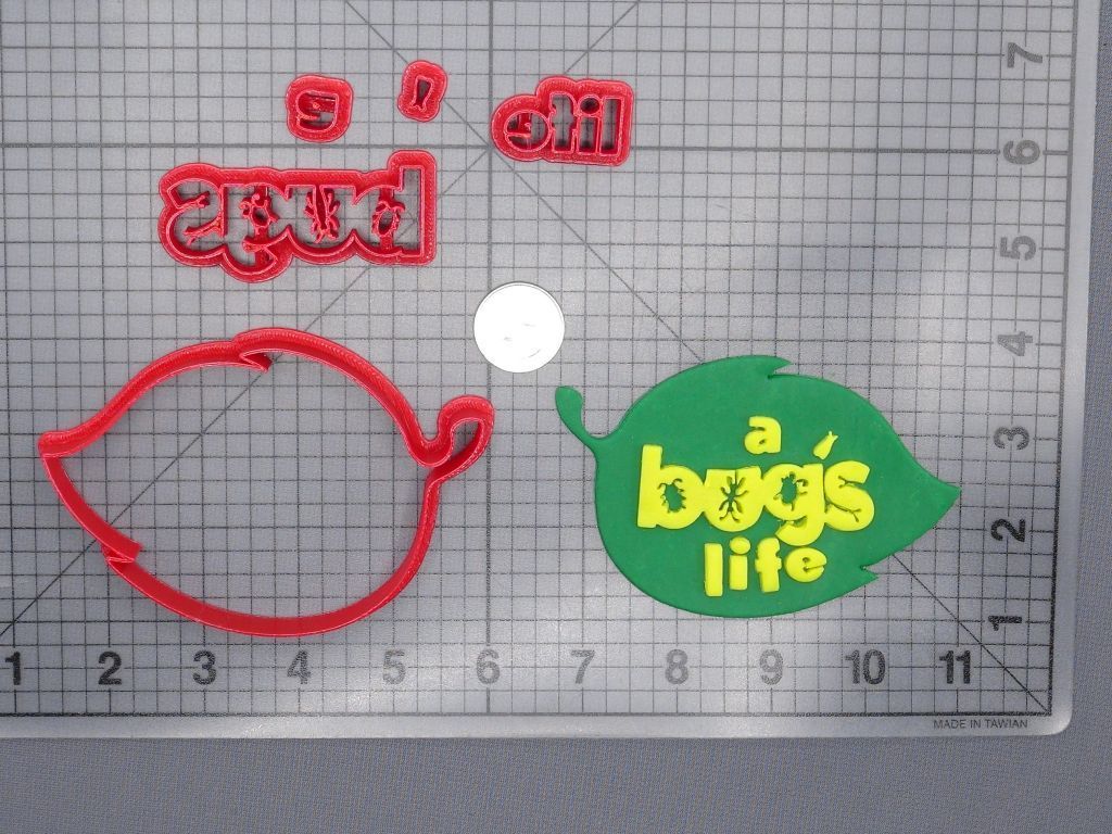 A Bugs Life Logo 266-H011 Cookie Cutter Set
