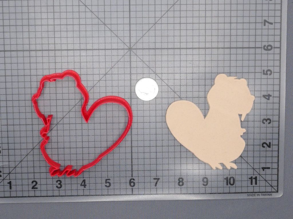 Beaver Body 266-H029 Cookie Cutter Silhouette