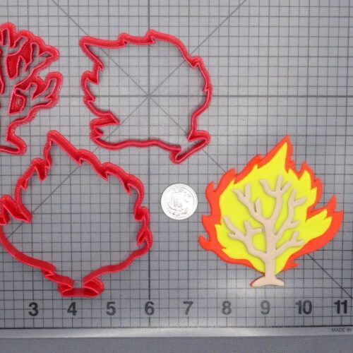 Burning Bush 266-H065 Cookie Cutter Set