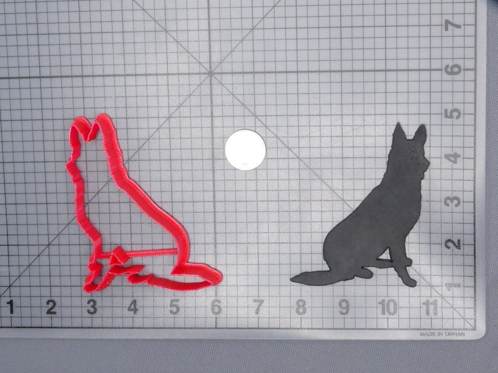 German Shepherd Dog 266-H045 Cookie Cutter