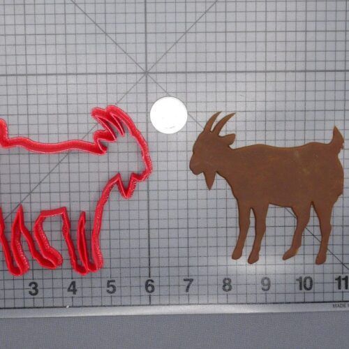 Goat Body 266-H250 Cookie Cutter Silhouette