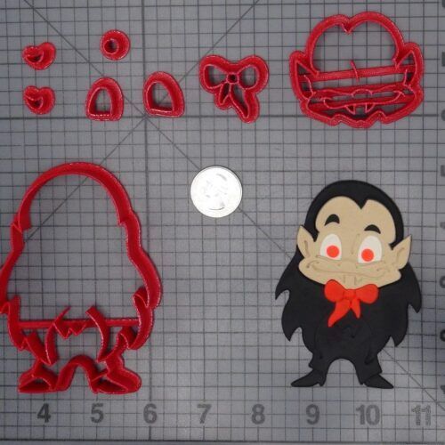 Halloween - Vampire Body 266-H504 Cookie Cutter Set