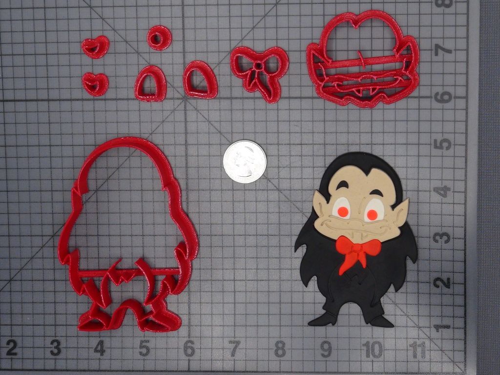 Halloween - Vampire Body 266-H504 Cookie Cutter Set