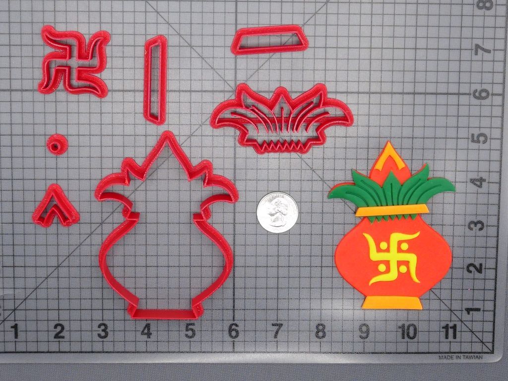 Kalash 266-H098 Cookie Cutter Set