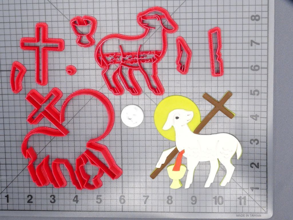 Lamb of God 266-H021 Cookie Cutter Set