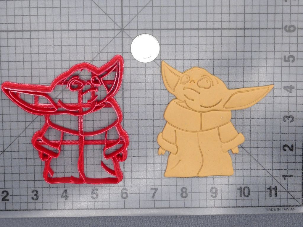 Star Wars The Mandalorian - Grogu Body 266-H107 Cookie Cutter