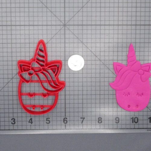 Unicorn Head 266-H102 Cookie Cutter