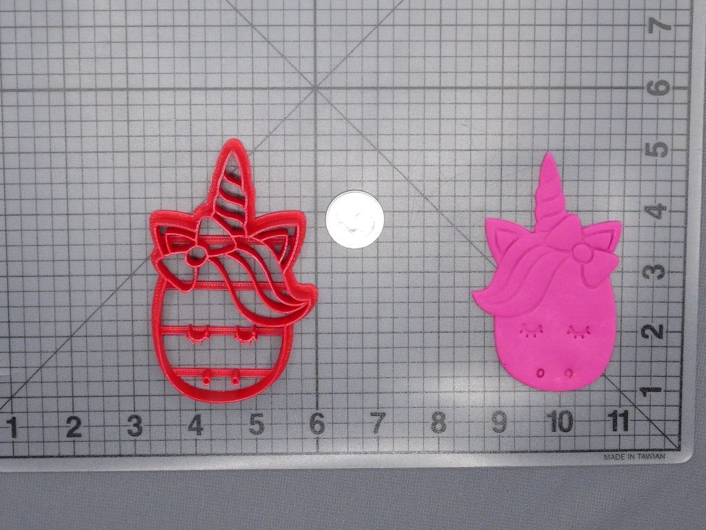 Unicorn Head 266-H102 Cookie Cutter