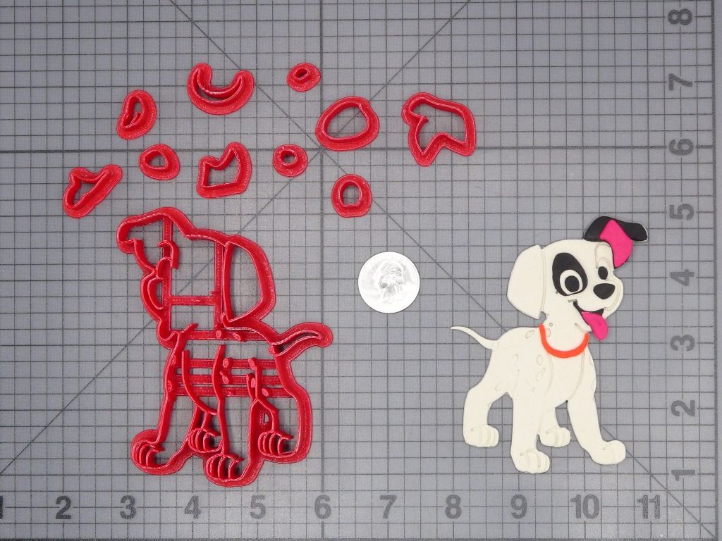 101 Dalmatians - Patch Dog Body 266-H006 Cookie Cutter Set