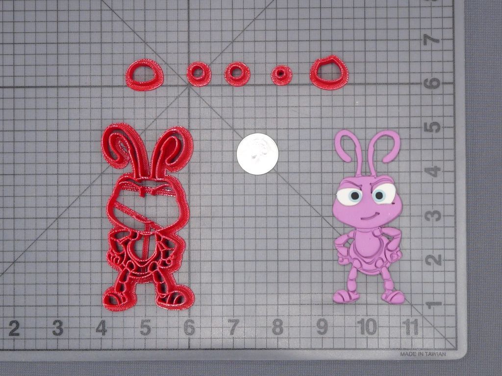 A Bugs Life - Dot Ant Body 266-H148 Cookie Cutter Set