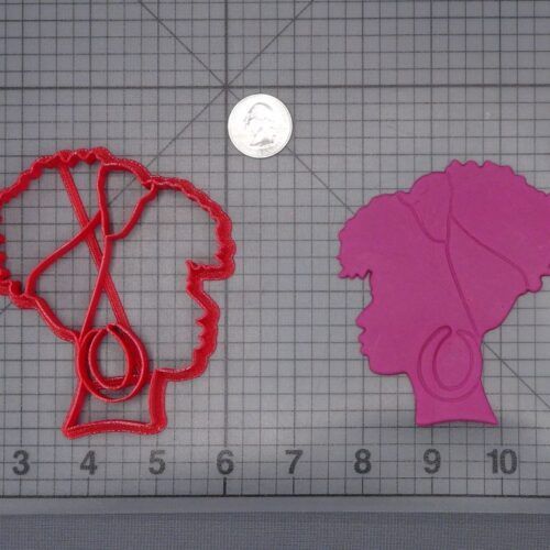Afro Girl Head 266-H567 Cookie Cutter