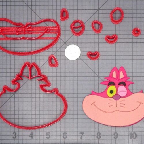 Alice in Wonderland - Cheshire Cat Head 266-H080 Cookie Cutter Set