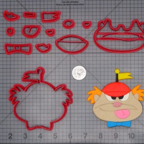 Alice in Wonderland - Tweedle Dee Head 266-H079 Cookie Cutter Set