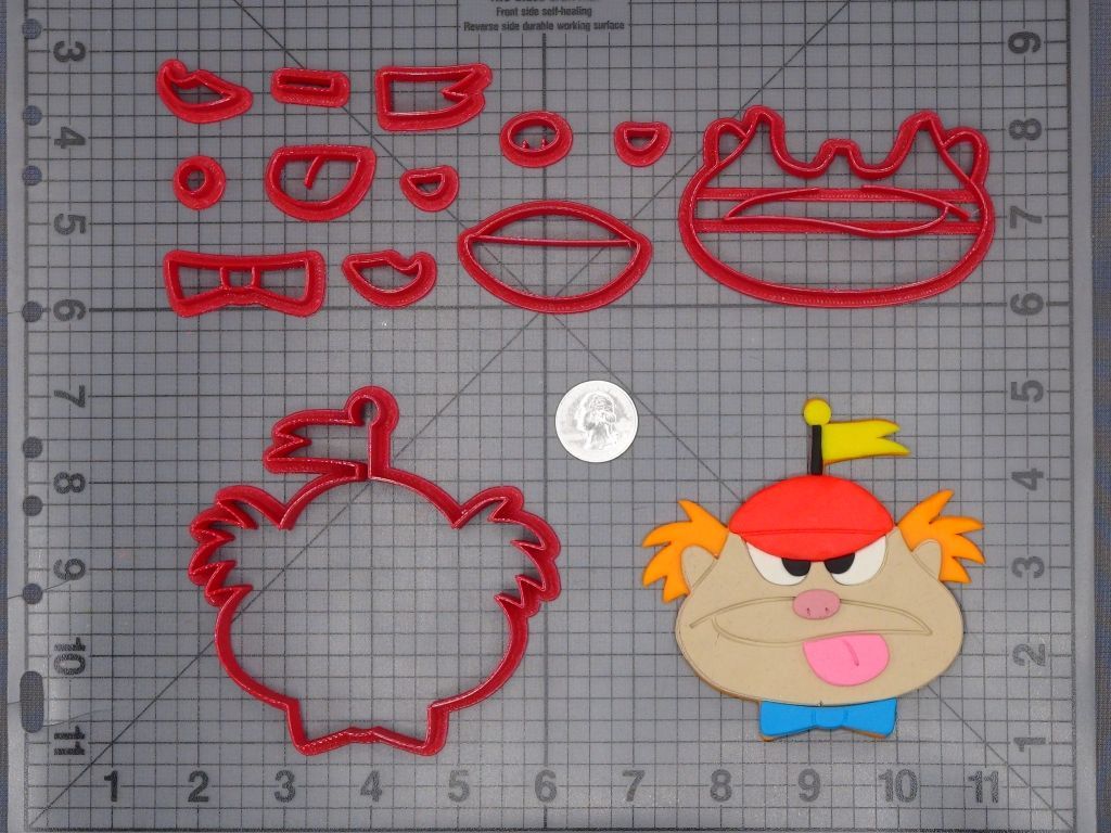 Alice in Wonderland - Tweedle Dee Head 266-H079 Cookie Cutter Set