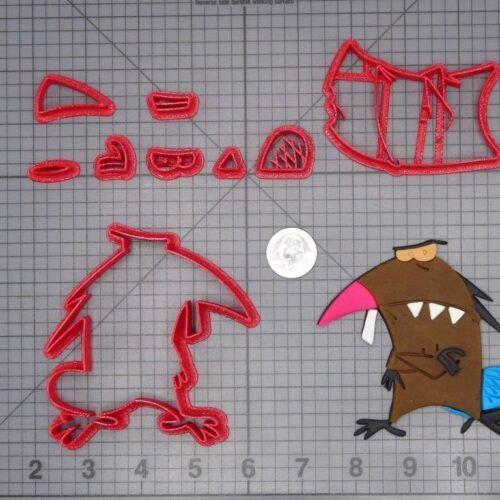 Angry Beaver - Daggett Body 266-H004 Cookie Cutter Set
