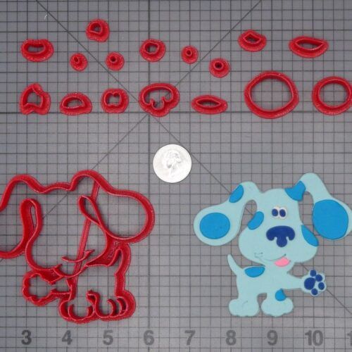 Blues Clues Body 266-H146 Cookie Cutter Set