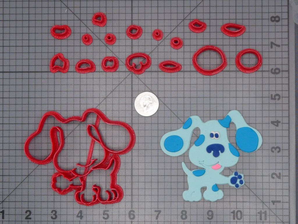 Blues Clues Body 266-H146 Cookie Cutter Set