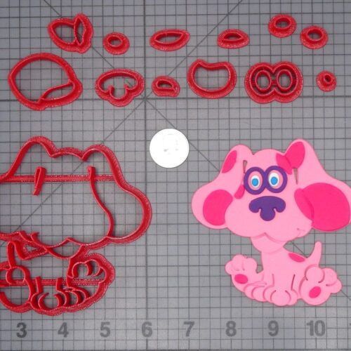 Blues Clues - Magenta Body 266-H147 Cookie Cutter Set