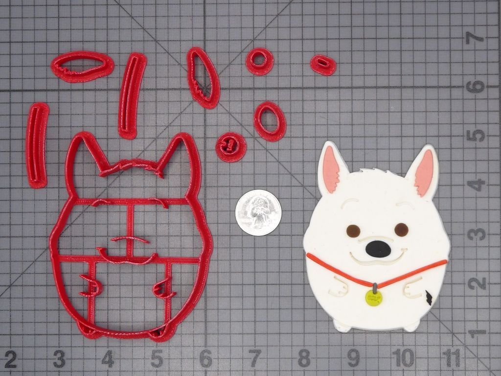 Bolt Dog Chubby Body 266-H010 Cookie Cutter Set